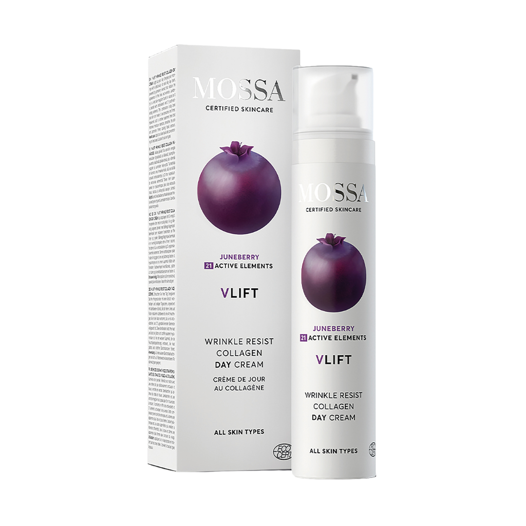 Mossa  V Lift Wrinkle Resist Collagen Day Cream - Kiinteyttävä päivävoide 50 ml - Sinunapteekki.fi