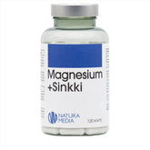 Natura Media Vahva Magnesium + Sinkki 120 kaps. - Sinunapteekki.fi