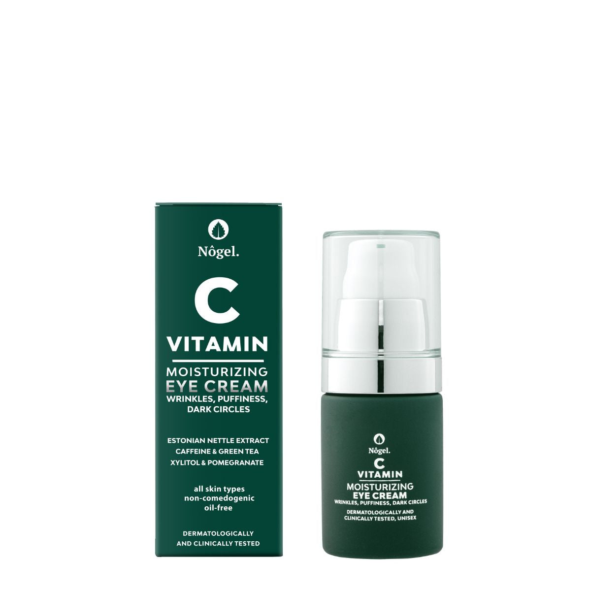 Nogel Vitamin C Moisturizing Eye Cream - C-Vitamiini Silmänympärysvoide 15 ml