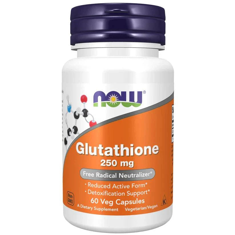 Now Foods Glutathione 250 mg 60 kaps. - Glutationi - Sinunapteekki.fi