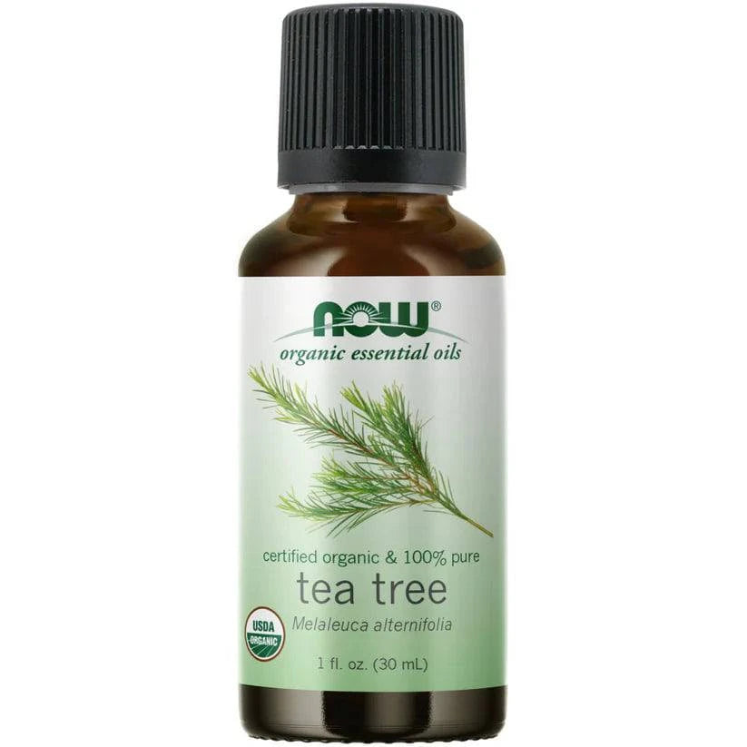 Now Foods Organic Tea Tree Oil - Eteerinen Teepuuöljy 30 ml - Sinunapteekki.fi