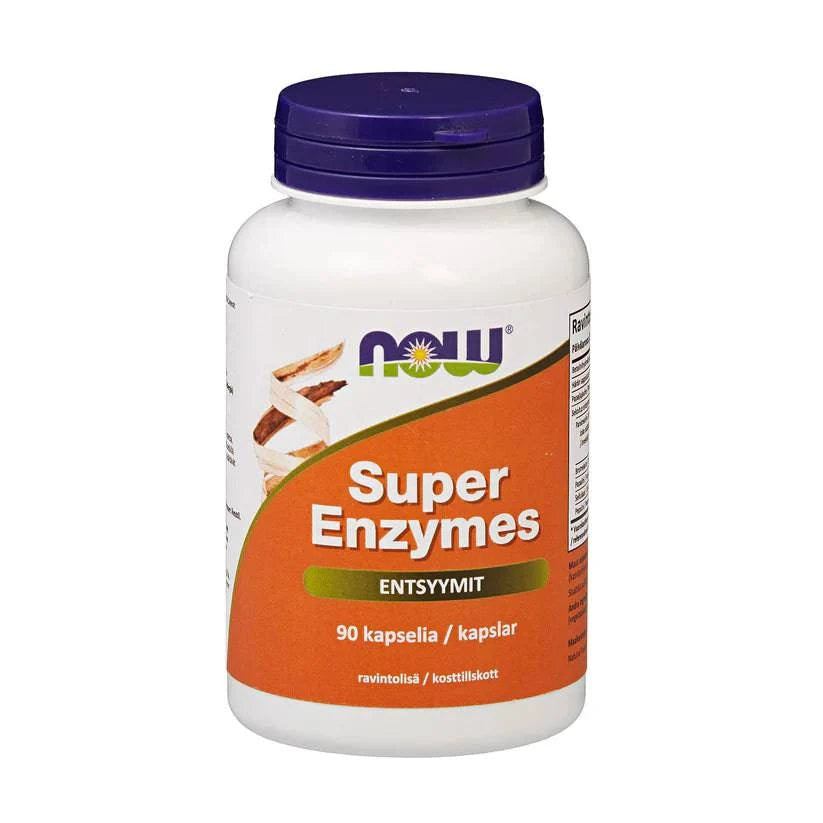 Now Foods Super Enzymes entsyymit 90 kaps. - Sinunapteekki.fi