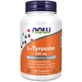 Now Foods L-Tyrosine 500 mg - tyrosiini 120 kaps. - Sinunapteekki.fi