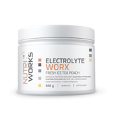 Nutri Works Electrolyte Worx - Elektrolyyttijauhe Jäätee & Persikka 300 g