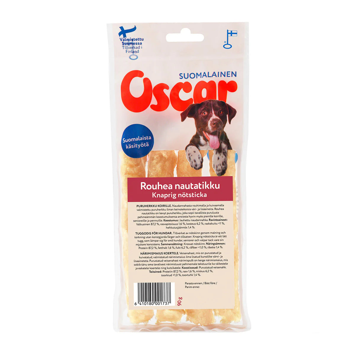 Oscar Rouhea Nautatikku 90 g