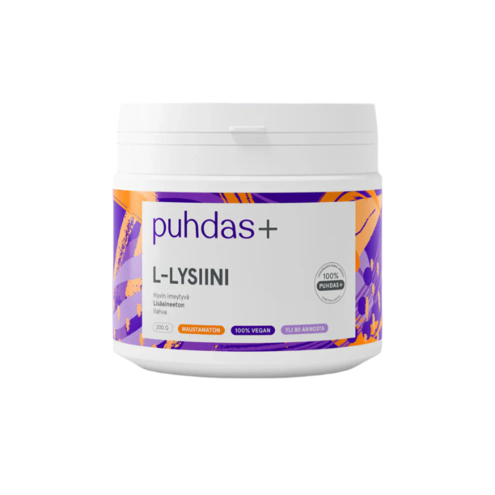 Puhdas+ L-Lysiini 200 g