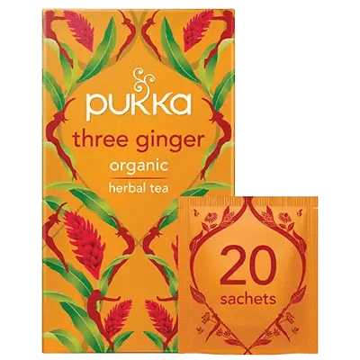 Pukka Three Ginger Tea - Kolmen Inkiväärin Yrttitee