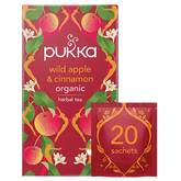 Pukka Wild Apple & Cinnamon - Yrttiteelajitelma 20 teepussia