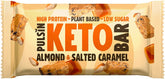 Pulsin Keto Bar Almond & Salted Caramel - Proteiinipatukka Manteli ja Suolakaramelli 50 g