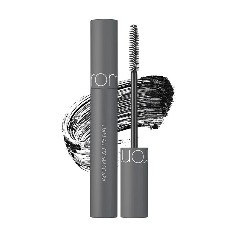 Rom&nd Han All Fix Mascara - Ripsiväri Volume Black V01 - 7 g