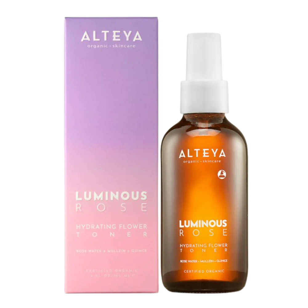 Alteya Luminous Rose Hydrating Flower Toner - Kukkaisvesi Kasvoille 120 ml