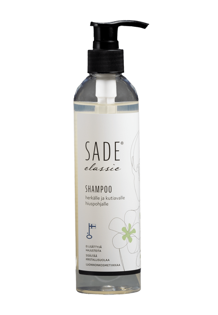 Sade Shampoo - Herkälle ja kutiavalle hiuspohjalle 250 ml