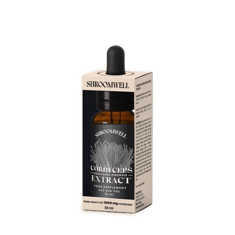 Shroomwell Cordyceps Tinktuura 30 ml