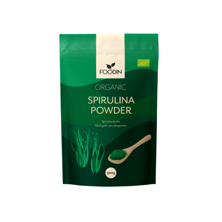 Foodin Spirulinajauhe Luomu 300 g