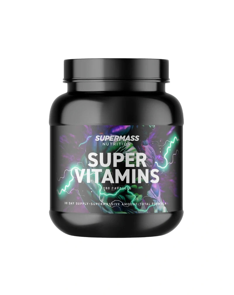 Supermass Nutrition Super Vitamins - Monivitamiini 180 kaps.