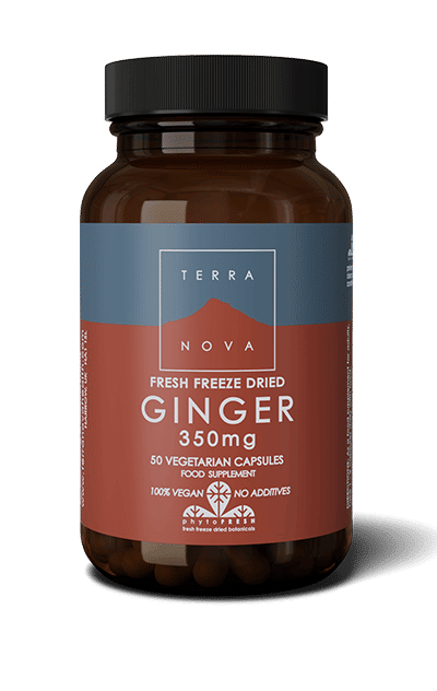 Terranova Ginger 350 mg - Inkiväärivalmiste 50 kaps.