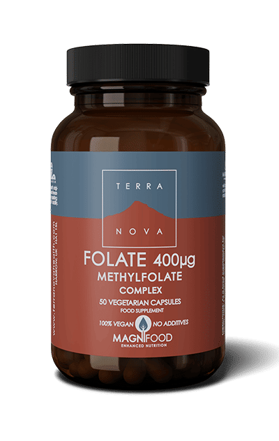 Terranova Folate 400 µg Methylfolate Complex 50 kaps. - Sinunapteekki.fi