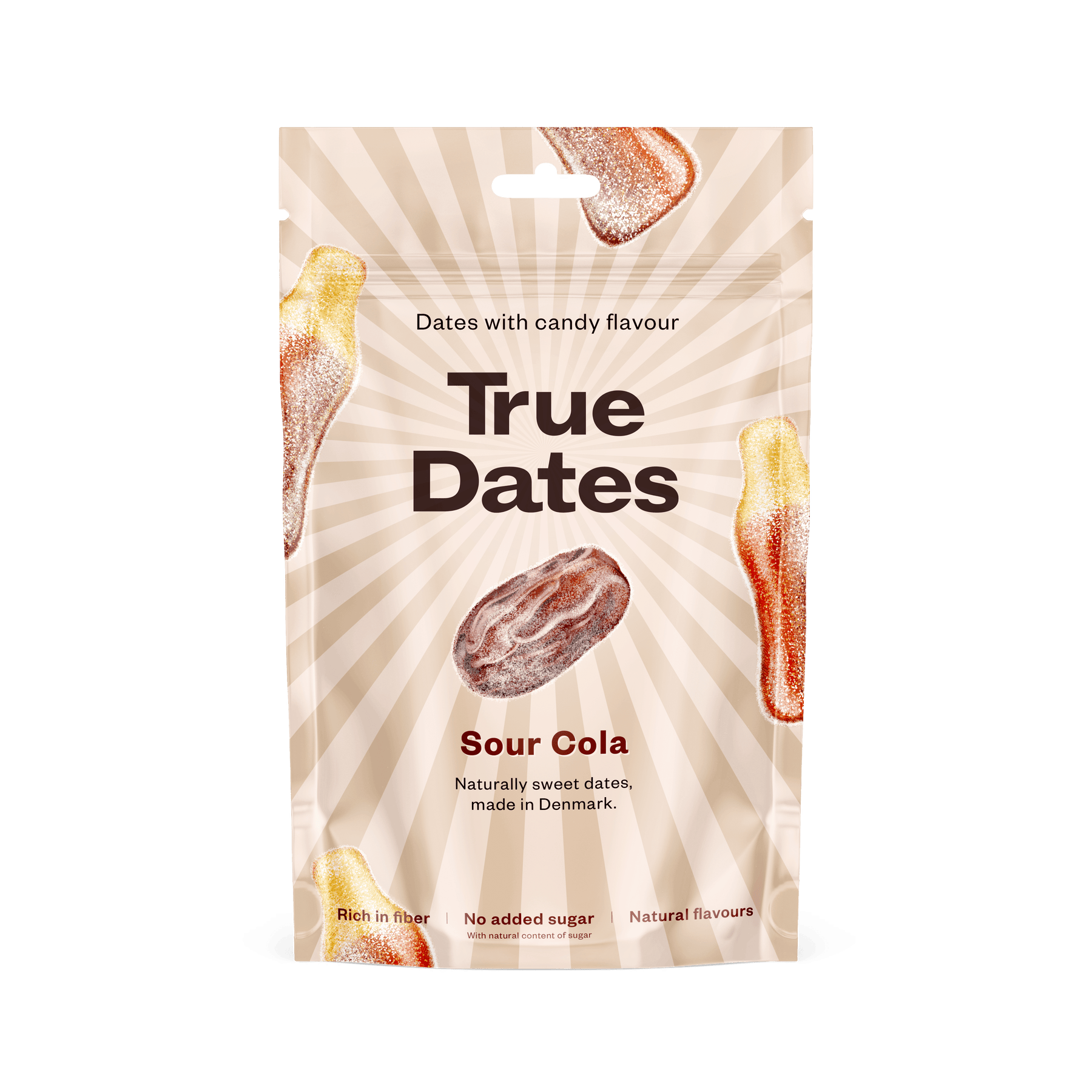 True Dates Sour Cola - Taatelimakeinen Kirpeä Kola 100 g