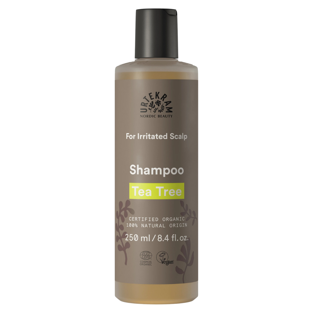 Urtekram Irritated Scalp Tea Tree Shampoo - Shampoo 250 ml . Sinunapteekki.fi