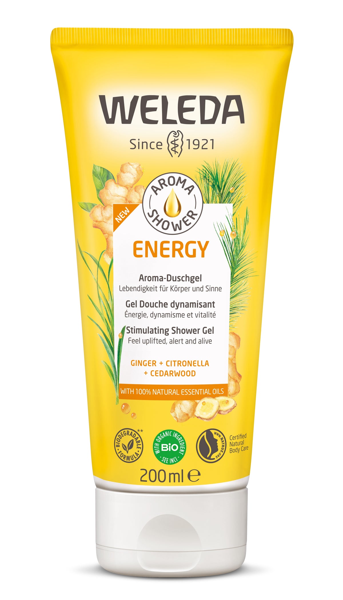 Weleda Aroma Shower Energy - Suihkugeeli 200 ml