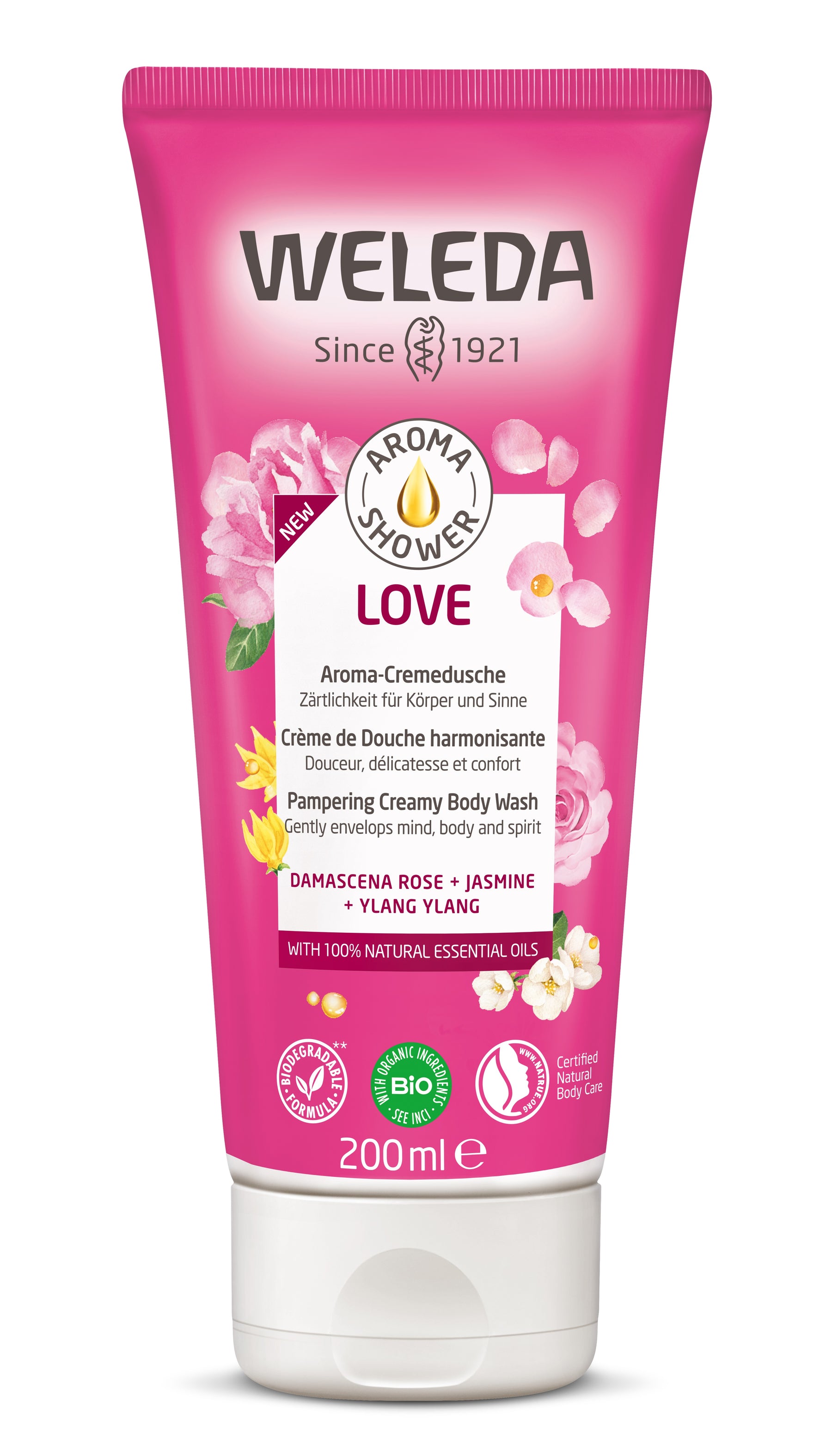 Weleda Aroma Shower Love - Suihkuvoide 200 ml