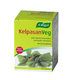 A.Vogel KelpasanVeg - Merilevätabletti 150 tabl. - Sinunapteekki.fi