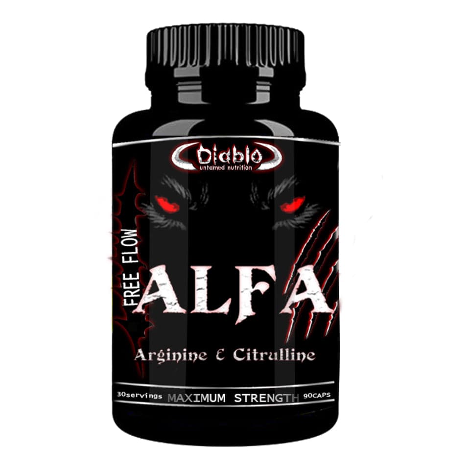 Diablo ALFA Arginine & Citrulline 90 kaps. - erä - Sinunapteekki.fi