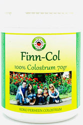 Finn-Coll 100 % Colostrum - Ternimaitojauhe 70 g - Sinunapteekki.fi