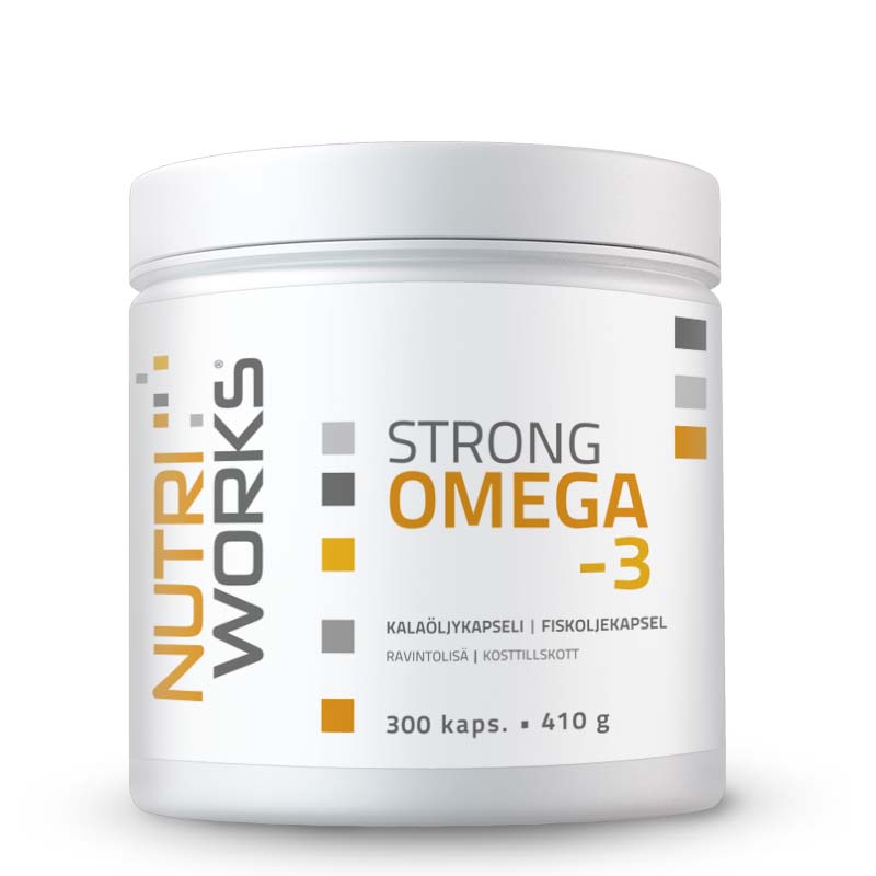 Nutri Works Strong Omega-3 - Kalaöljykapseli 300 kaps. - Sinunapteekki.fi