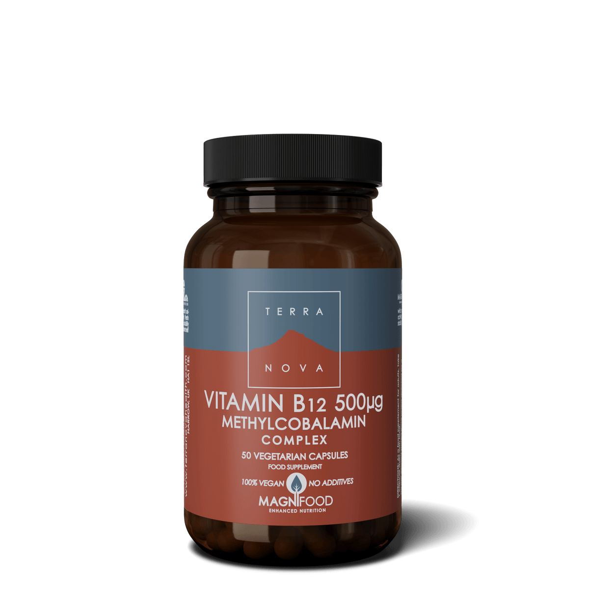 Terranova Vitamin B12 Complex 500 µg 50 kaps. - poistuu - Sinunapteekki.fi