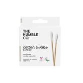 The Humble Co Bamboo Cotton Swabs - Vanupuikko 100 kpl / ltk - Sinunapteekki.fi