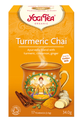 Yogi Tea Luomu Kurkuma Chai Tee 17 teepussia - Sinunapteekki.fi